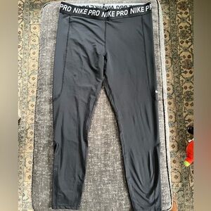 Black Nike Athletic Leggings
